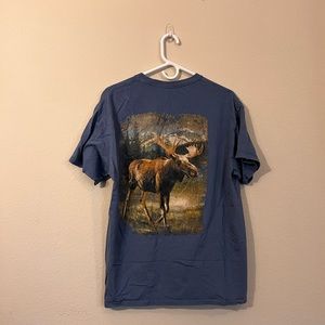 Yellowstone National Park Moose T-Shirt, L